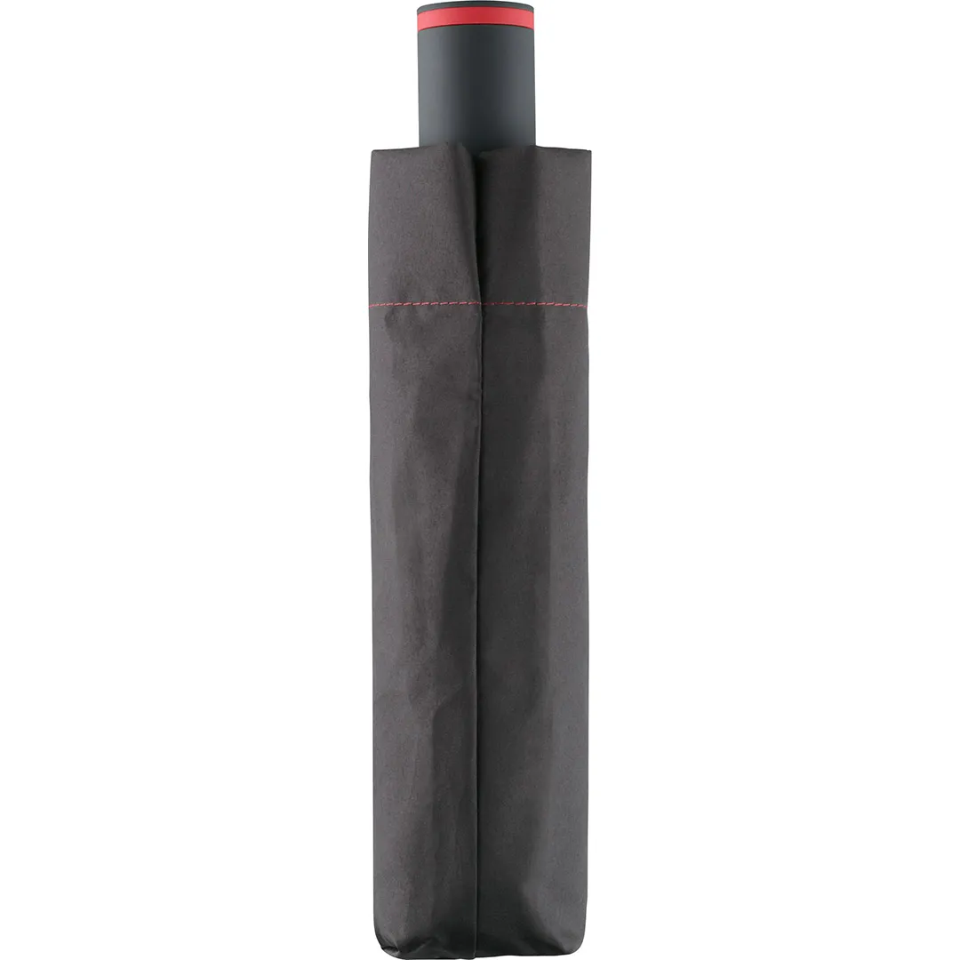Taschenschirm FARE® Mini Style, schwarz-rot – Bild 2