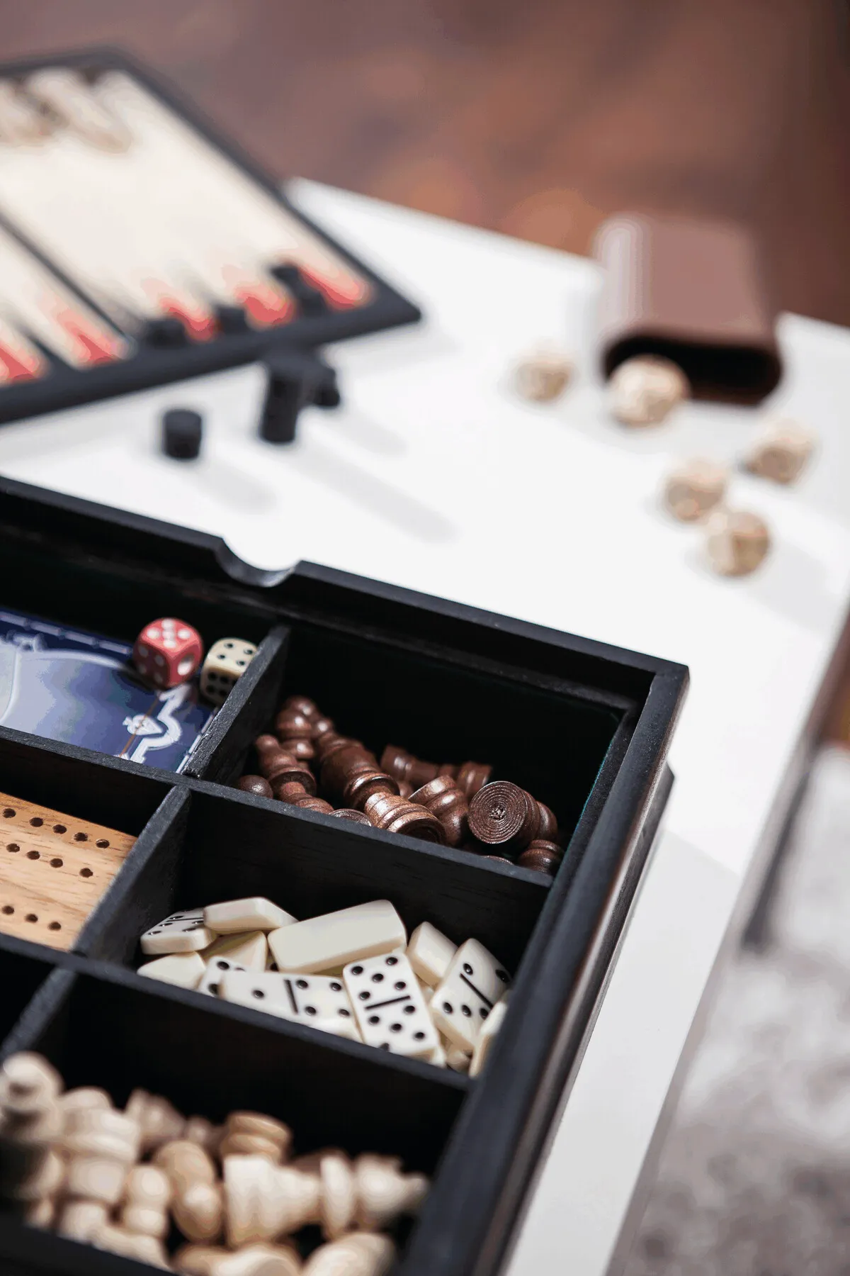 FAMILY-FUN - Spielesammlung braun, braun – Bild 7
