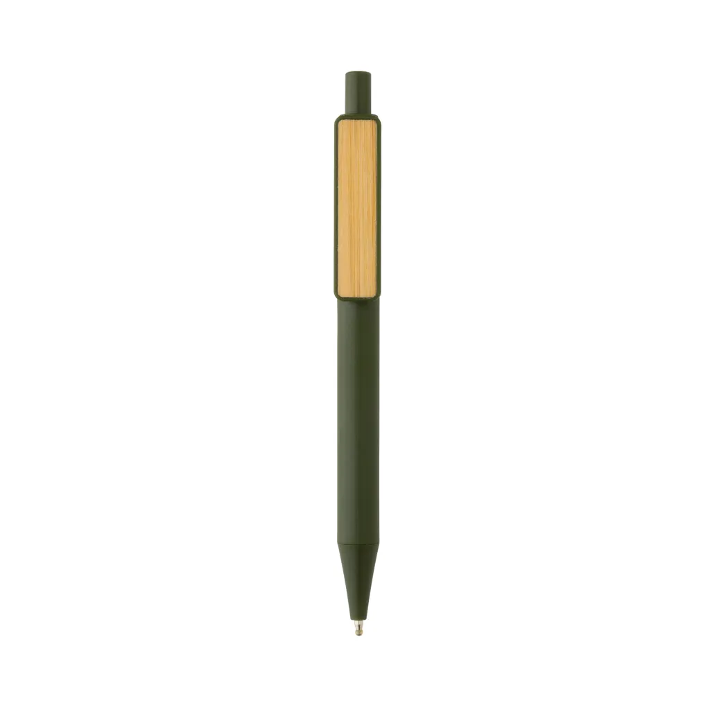 GRS rABS Stift mit Bambus-Clip, grün – Bild 2