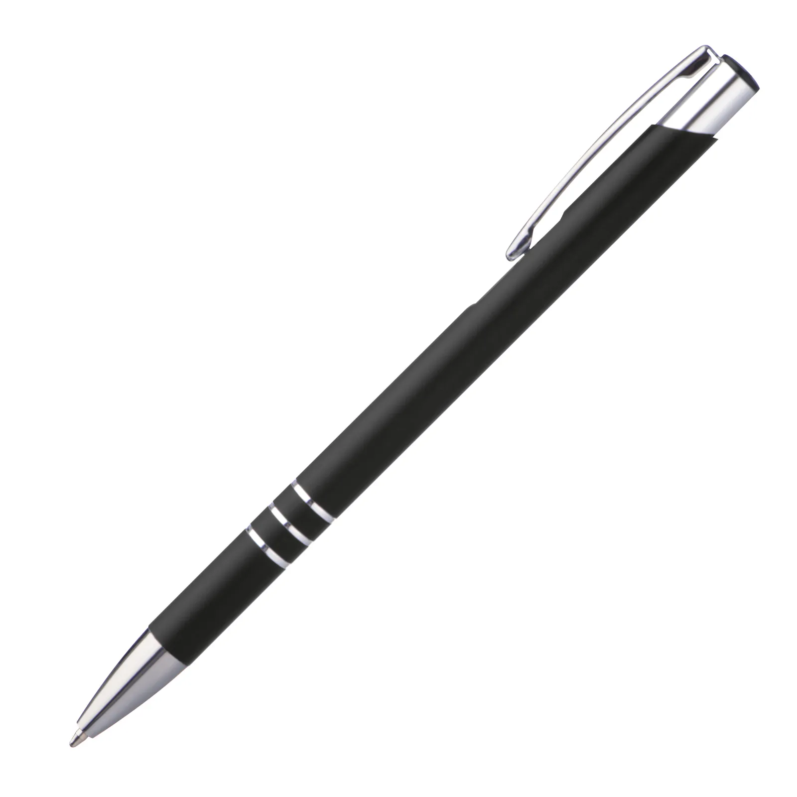 Metall Kugelschreiber New Jersey, schwarz – Bild 2