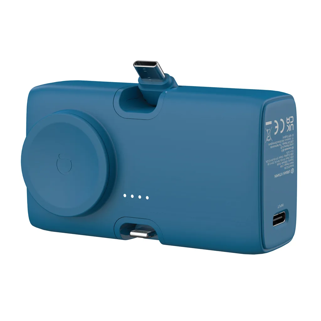 Urban Vitamin San Diego 20W PD RCS Powerbank & WatchCharger, blau – Bild 7
