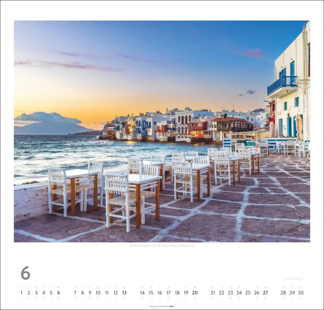 Griechische Inseln Wandkalender 2027 – Bild 7
