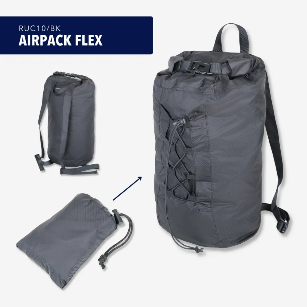 Trekkingrucksack AIRPACK FLEX, schwarz – Bild 9