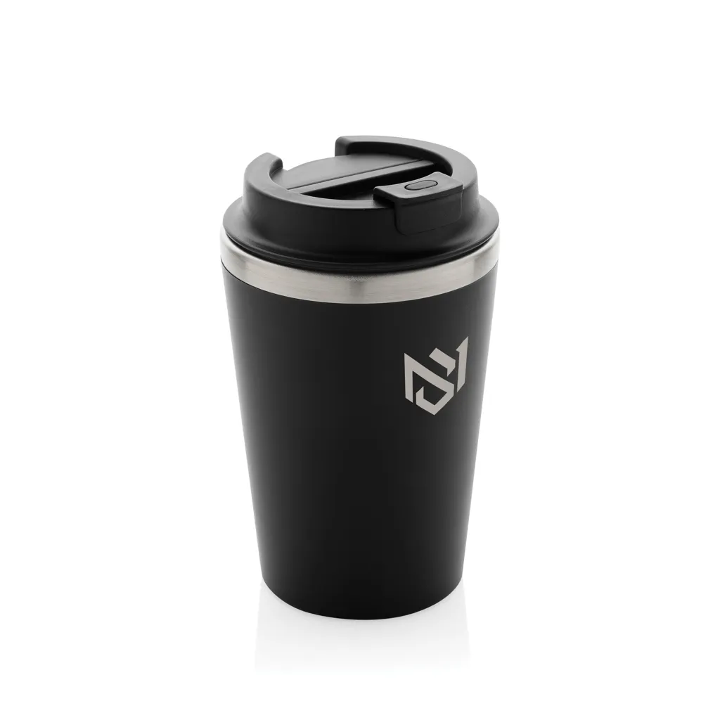 Java 350ml RCS recycelter doppelwandiger Becher, schwarz – Bild 4