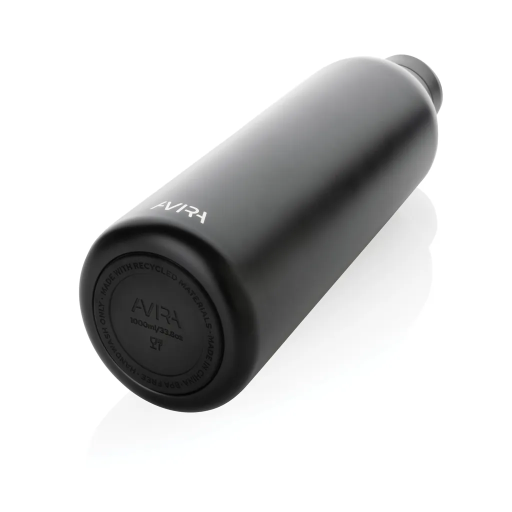 Avira Avior RCS recycelte Stainless-Steel Flasche 1L, schwarz – Bild 5
