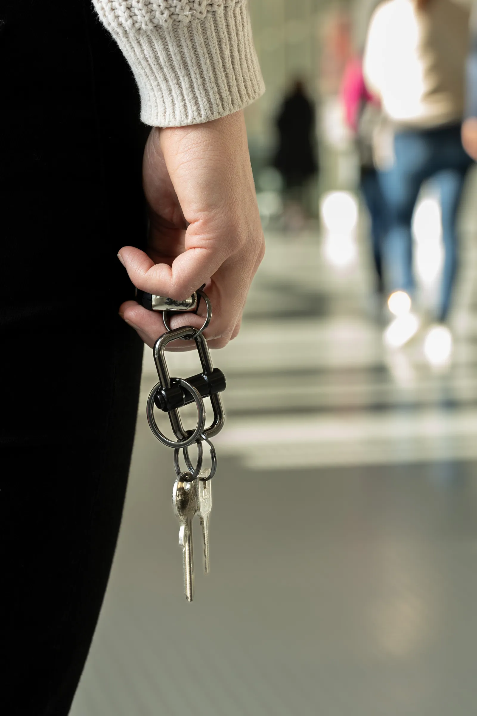 Schlüsselanhänger 2-WAY KEY gunmetal/schwarz, gunmetal/schwarz – Bild 7