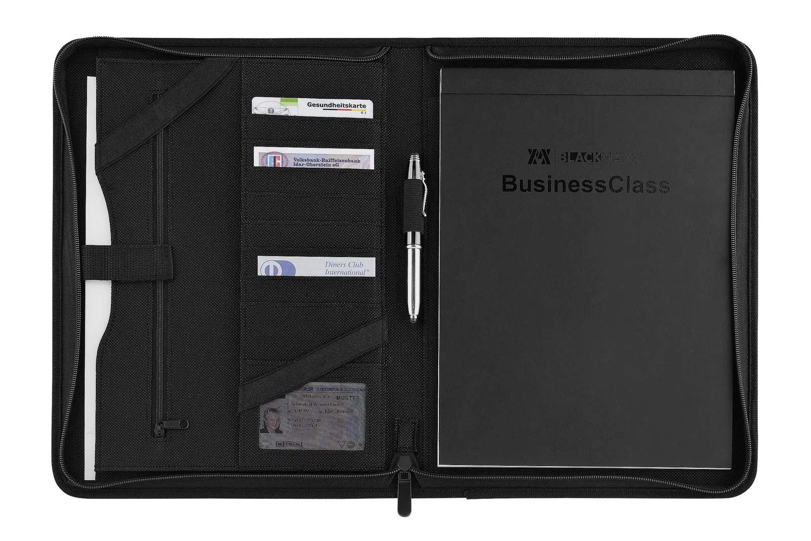 Businessportefolio "EconomyPlusA4 RV" schwarz, schwarz – Bild 3