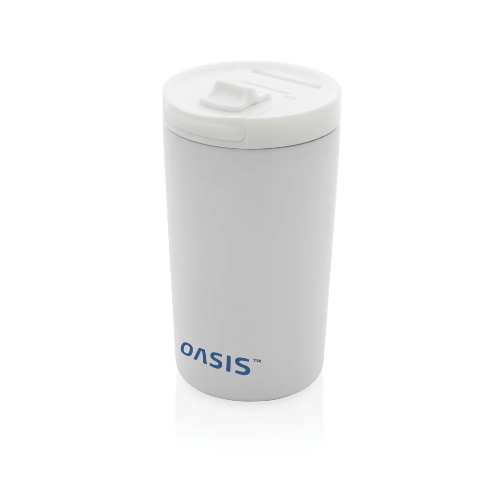 Doppelwandiger Vakuum-Becher aus RCS recyceltem SS, weiß – Bild 6