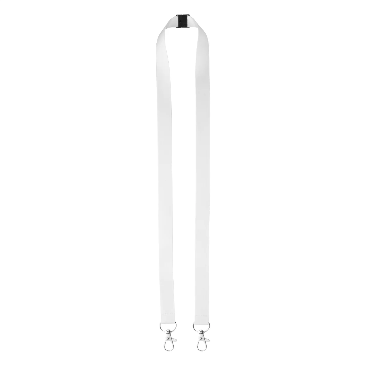Sublimations-Lanyard Subyard Double Safe, weiß – Bild 2