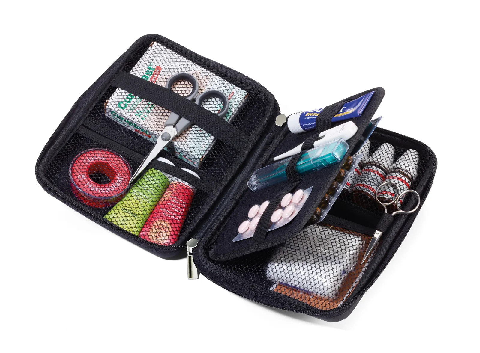Organizer-Etui TRAVEL CASE schwarz, schwarz – Bild 4