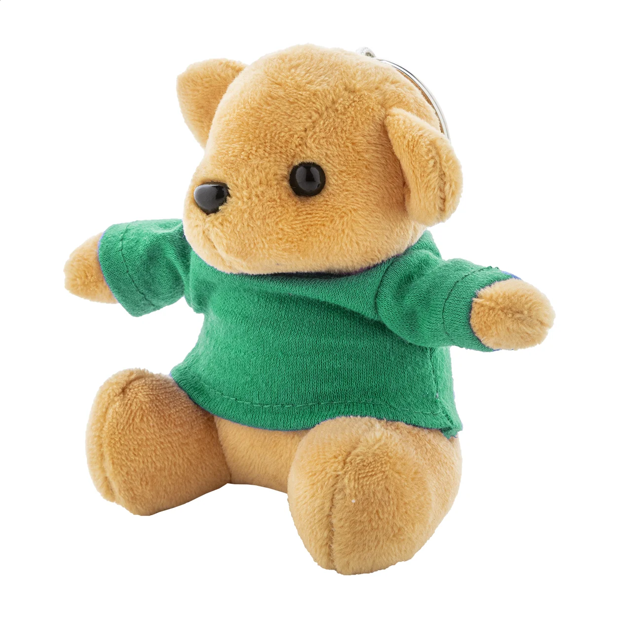 Plüsch-Teddybär-Schlüsselanhänger TeddyFob, grün – Bild 4