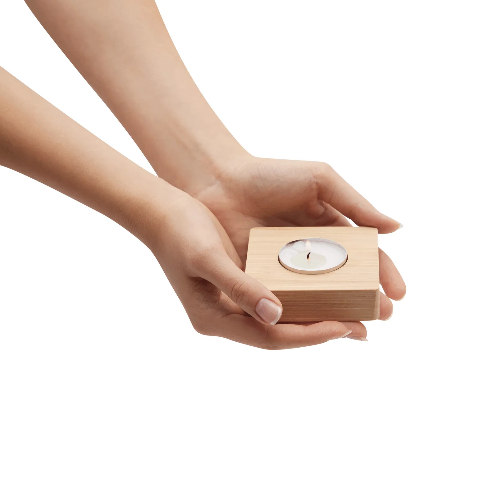 NUTARE GLOW - Teelichthalter braun, braun – Bild 6