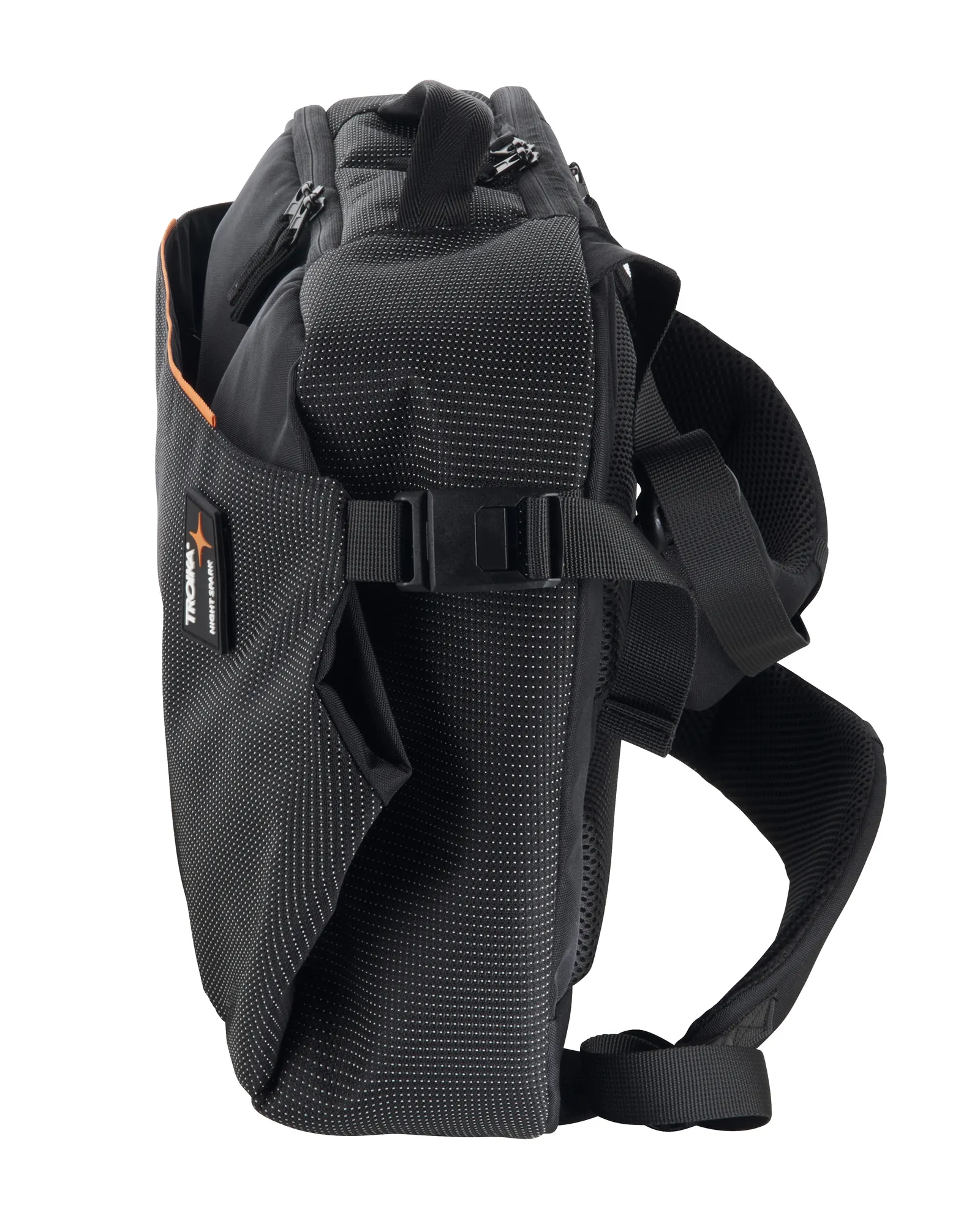 Rucksack NIGHT SPARK RUCKSACK, orange/schwarz – Bild 5