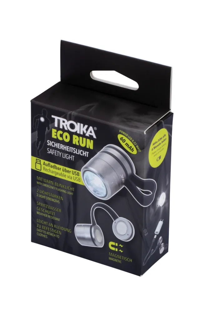 Taschenlampe ECO RUN schwarz/titanfarben, schwarz/titanfarben – Bild 8