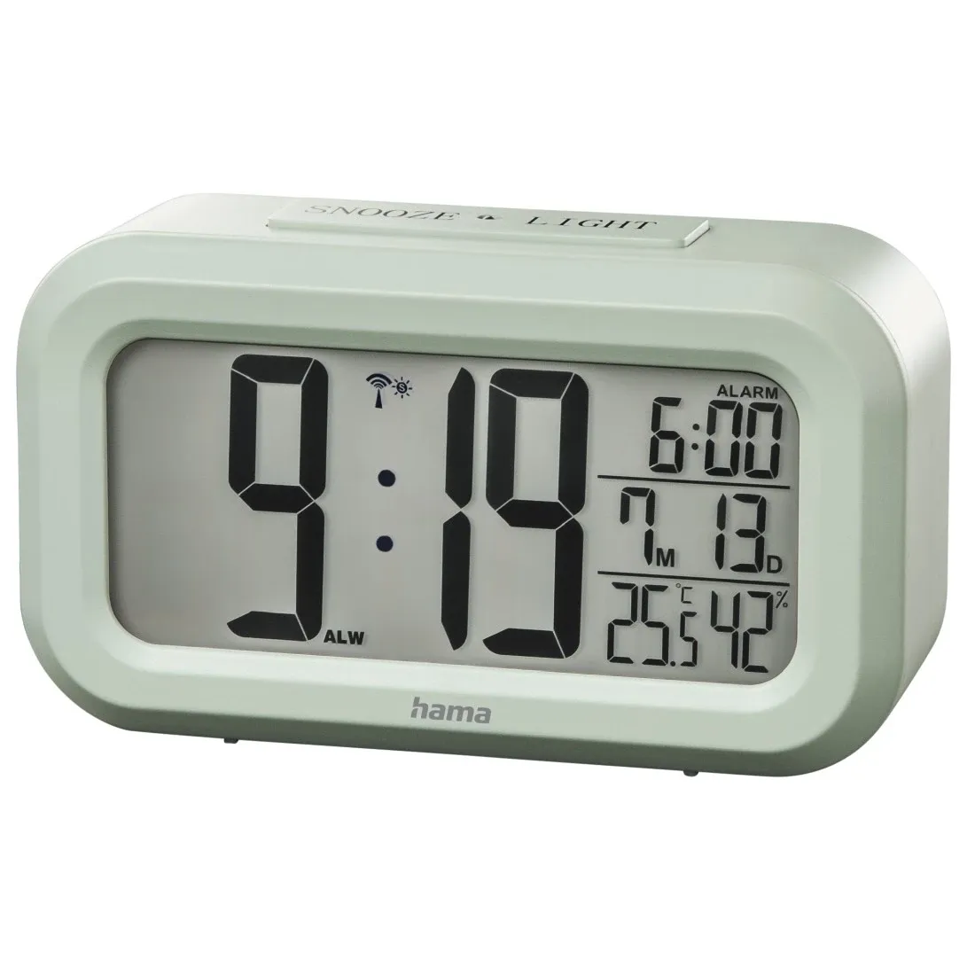 Hama "RC 660" Funkwecker, mintgrün