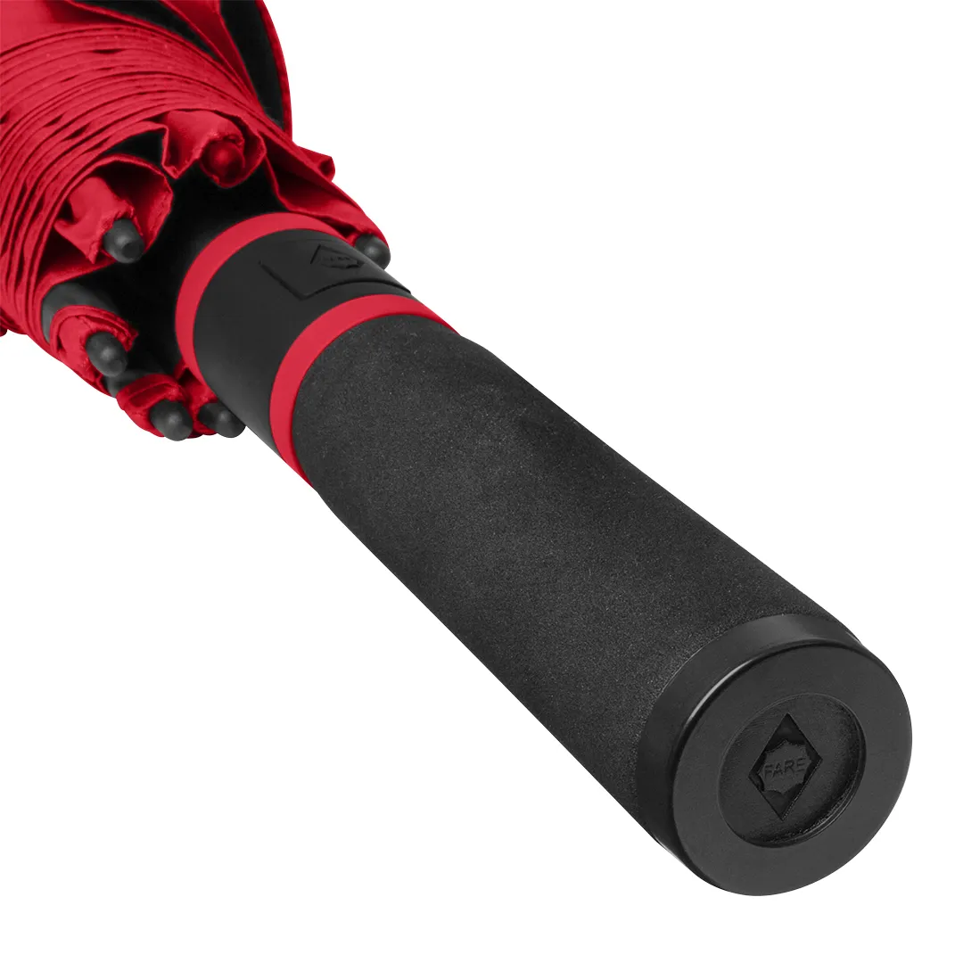 AC-Golf-/Gästeschirm FARE® Doubleface XL Vent, rot/schwarz wS – Bild 2