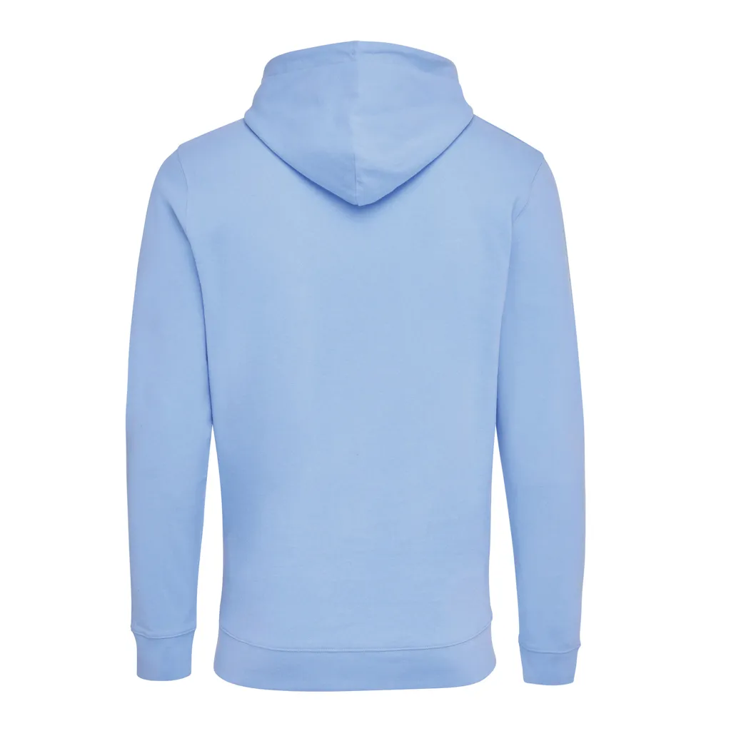 IQONIQ Jasper Hoodie aus recycelter Baumwolle, sky blue – Bild 2