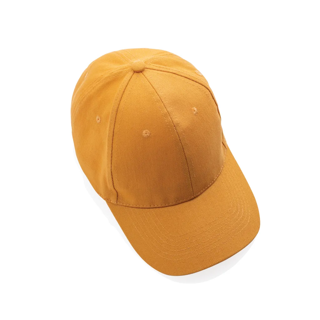 Impact 6 Panel Kappe aus 280gr rCotton mit AWARE™ Tracer, sundial orange – Bild 6