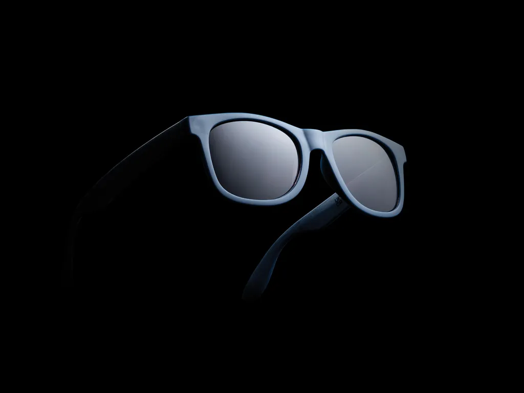 Sonnenbrille aus RCS recyceltem PP-Kunststoff, blau – Bild 4