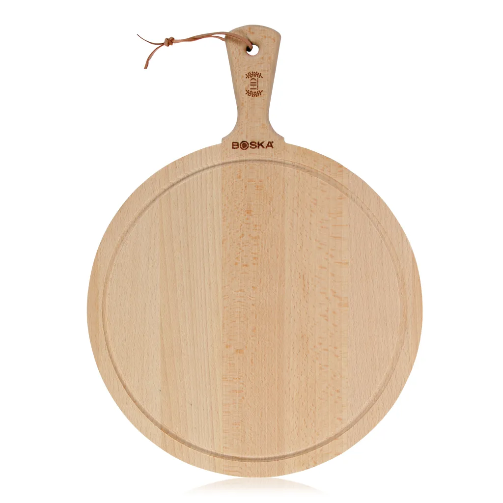BOSKA Servierbrett Round Amigo L, braun – Bild 5