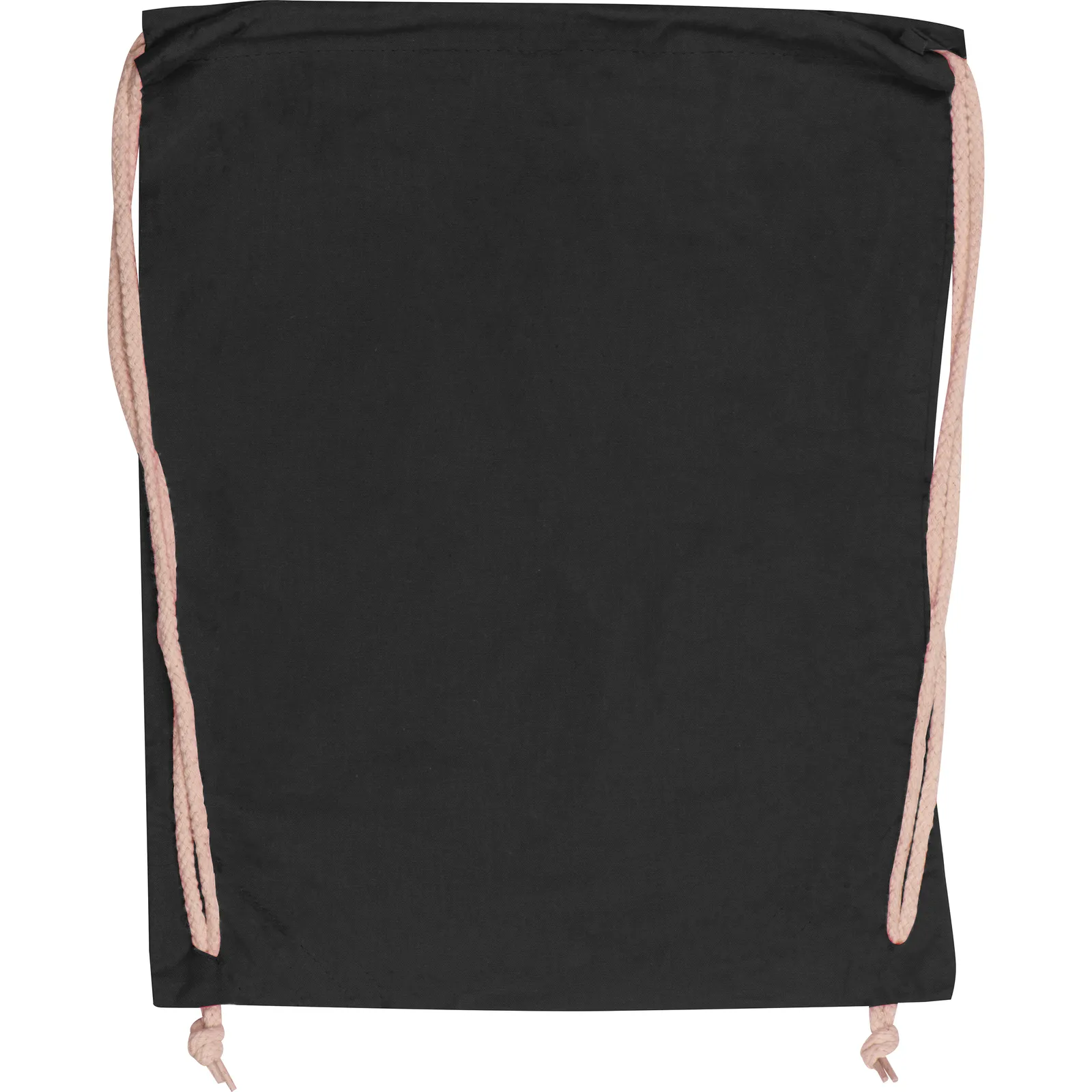 Baumwollgymbag Carlsbad, schwarz – Bild 2