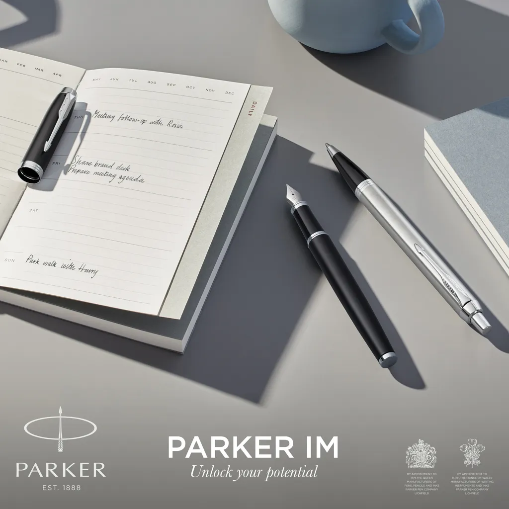 Parker IM ESSENTIAL Stift, silber – Bild 5