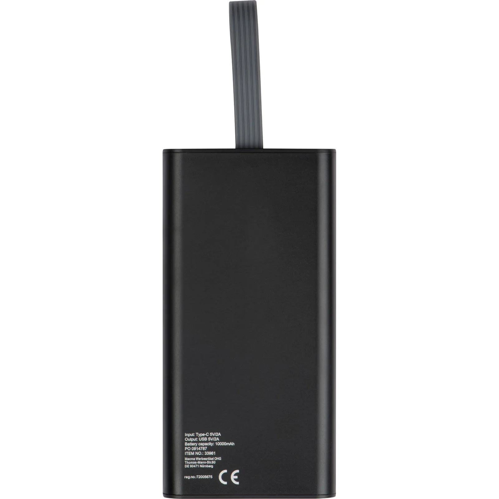 Powerbank, 10.000 mAh, Darwin, transparent – Bild 6