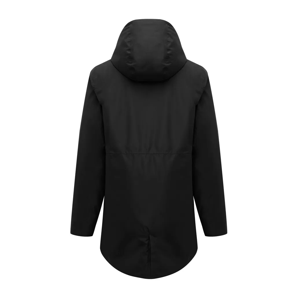 IQONIQ Thelon Parka aus recyceltem Polyester, schwarz – Bild 2