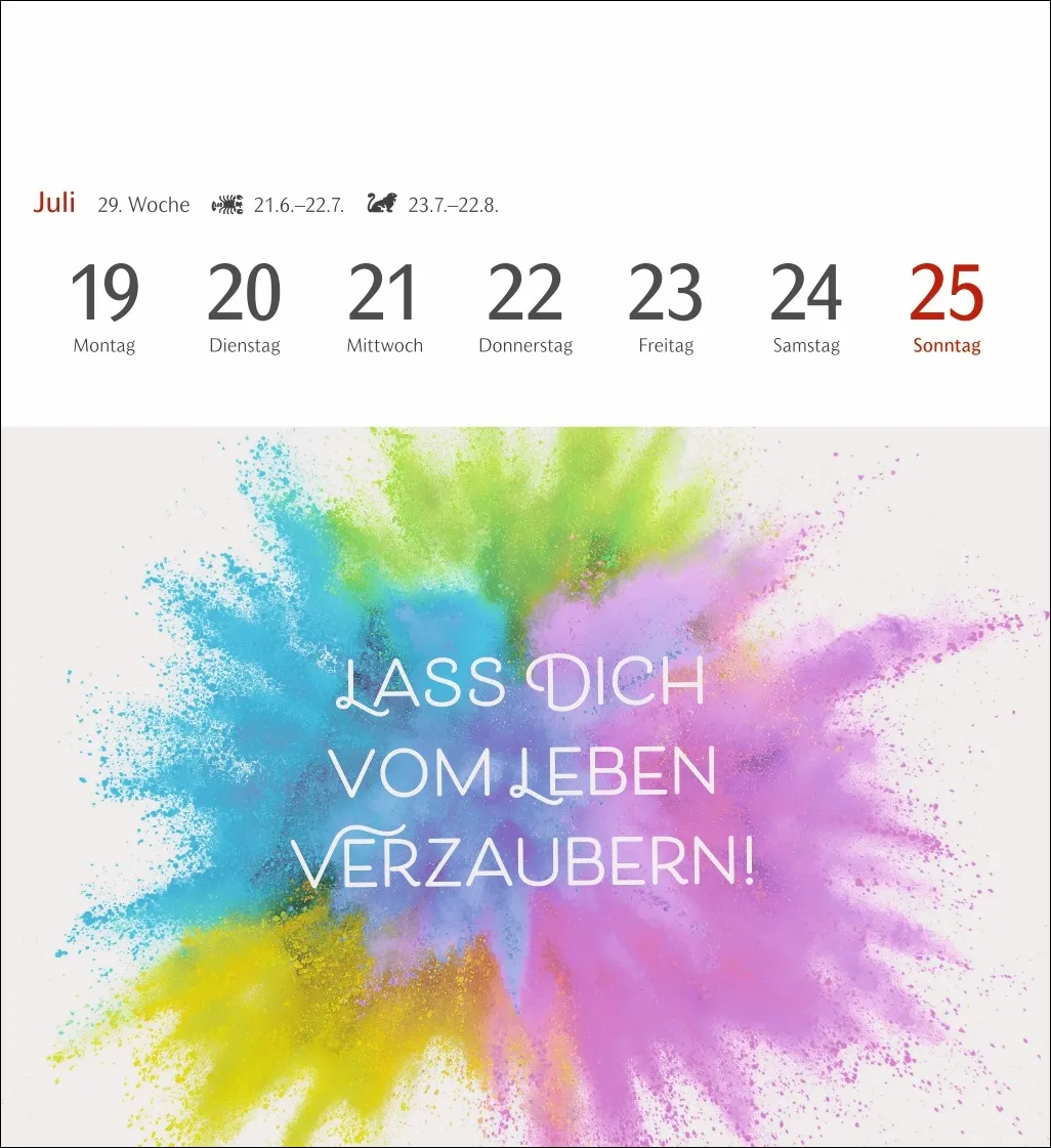Positive-Sprüche-Kalender Postkartenkalender 2027 – Bild 11