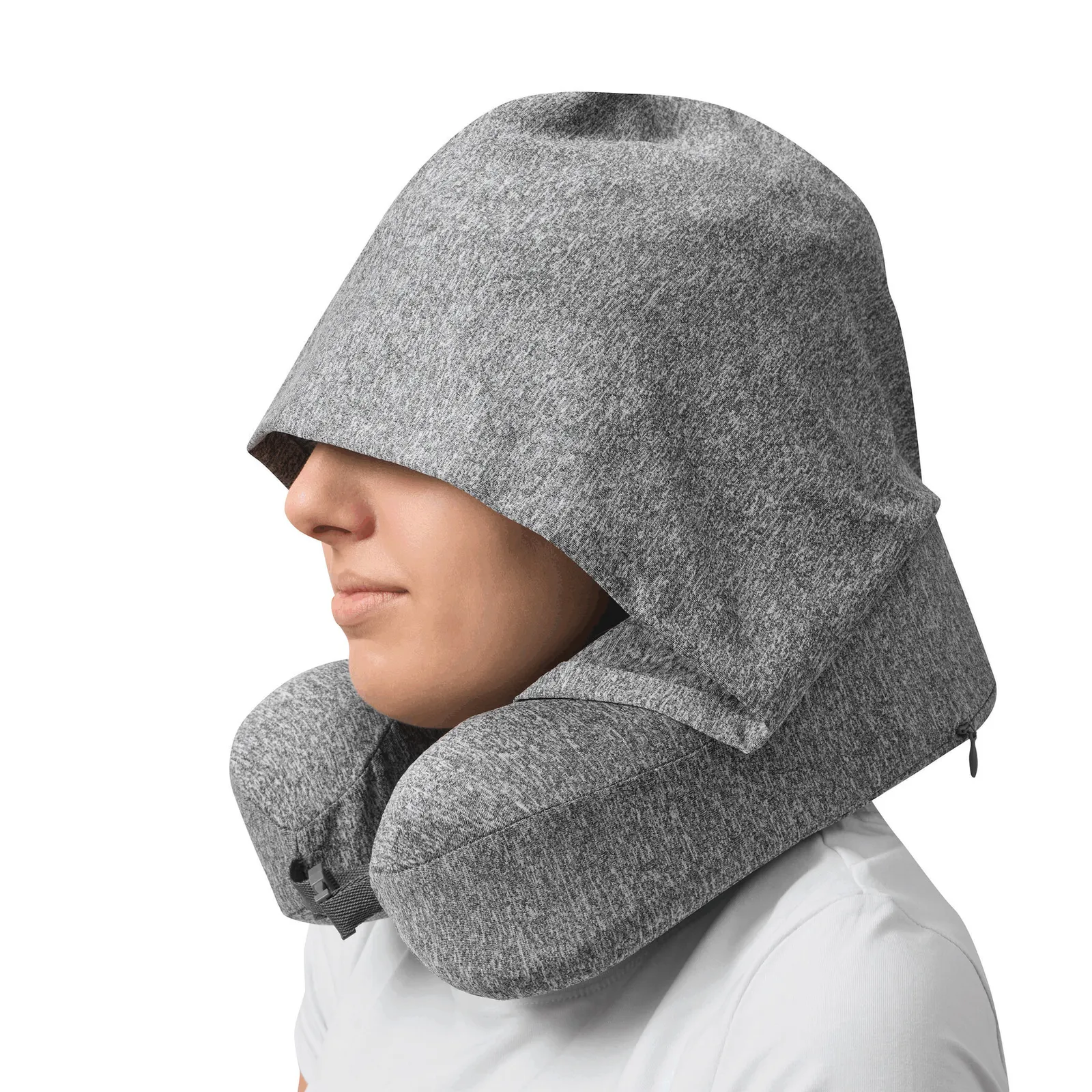 COSYWRAP - Memory-Foam-Nackenkissen grau, grau – Bild 7