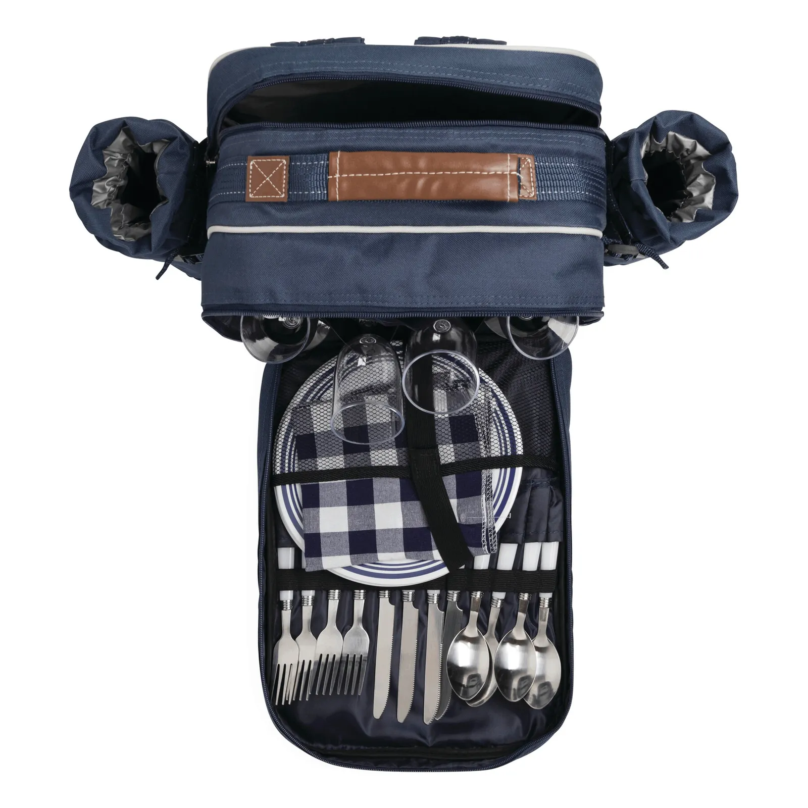 HYDE PARK - Picknickrucksack blau, blau – Bild 5