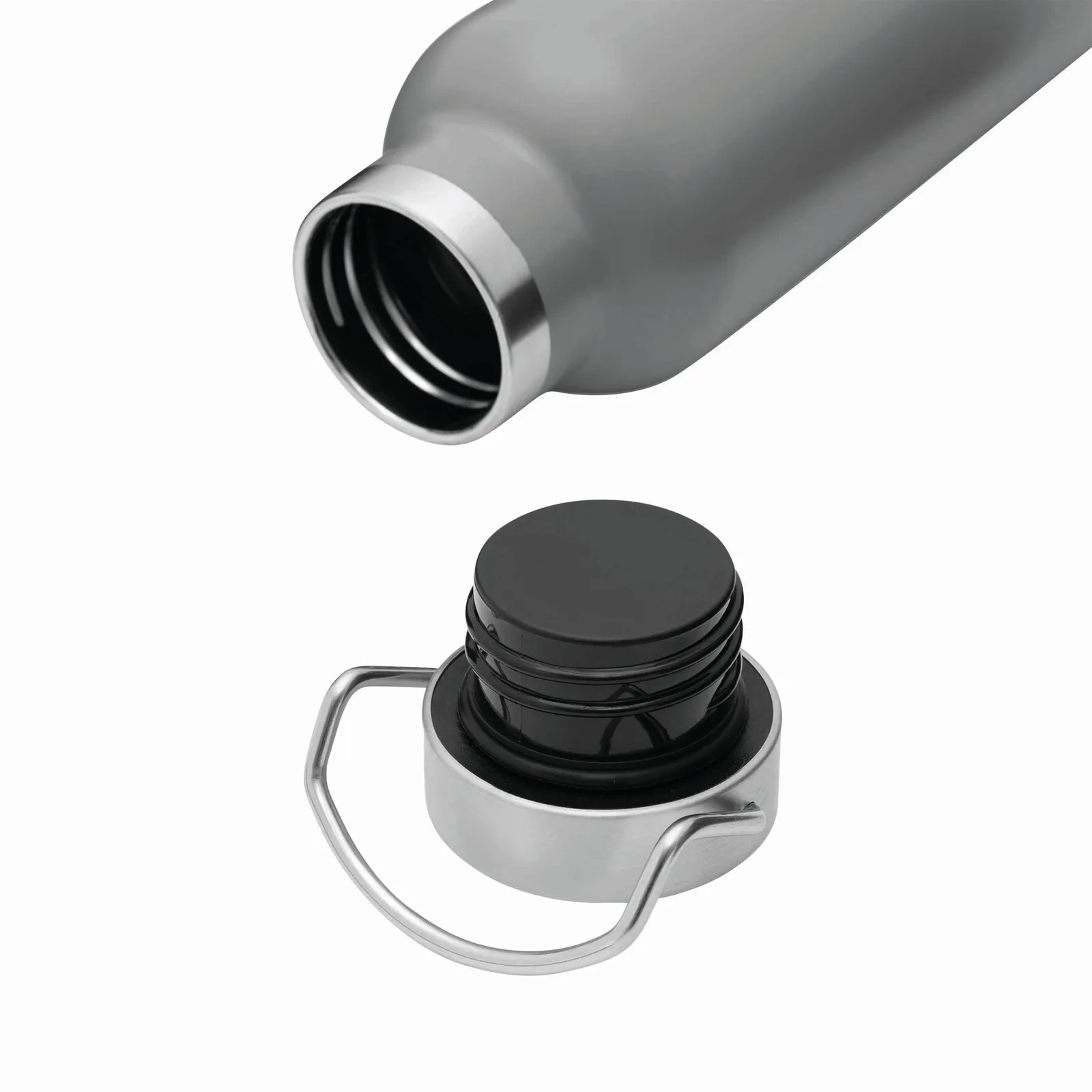 MILITARY - Vakuum-Isolierflasche, grau – Bild 8