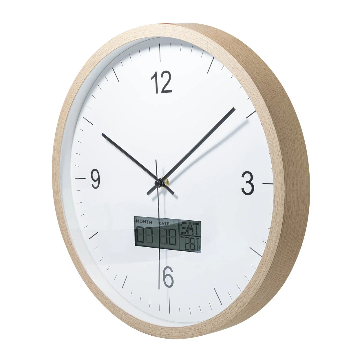 Wanduhr Tempora aus RPP, natur – Bild 2