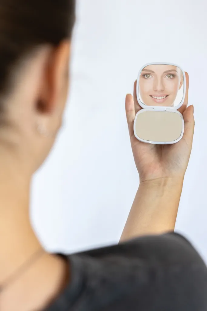 Reflecta Make-Up Spiegel aus RCS rec. ABS, weiß – Bild 2