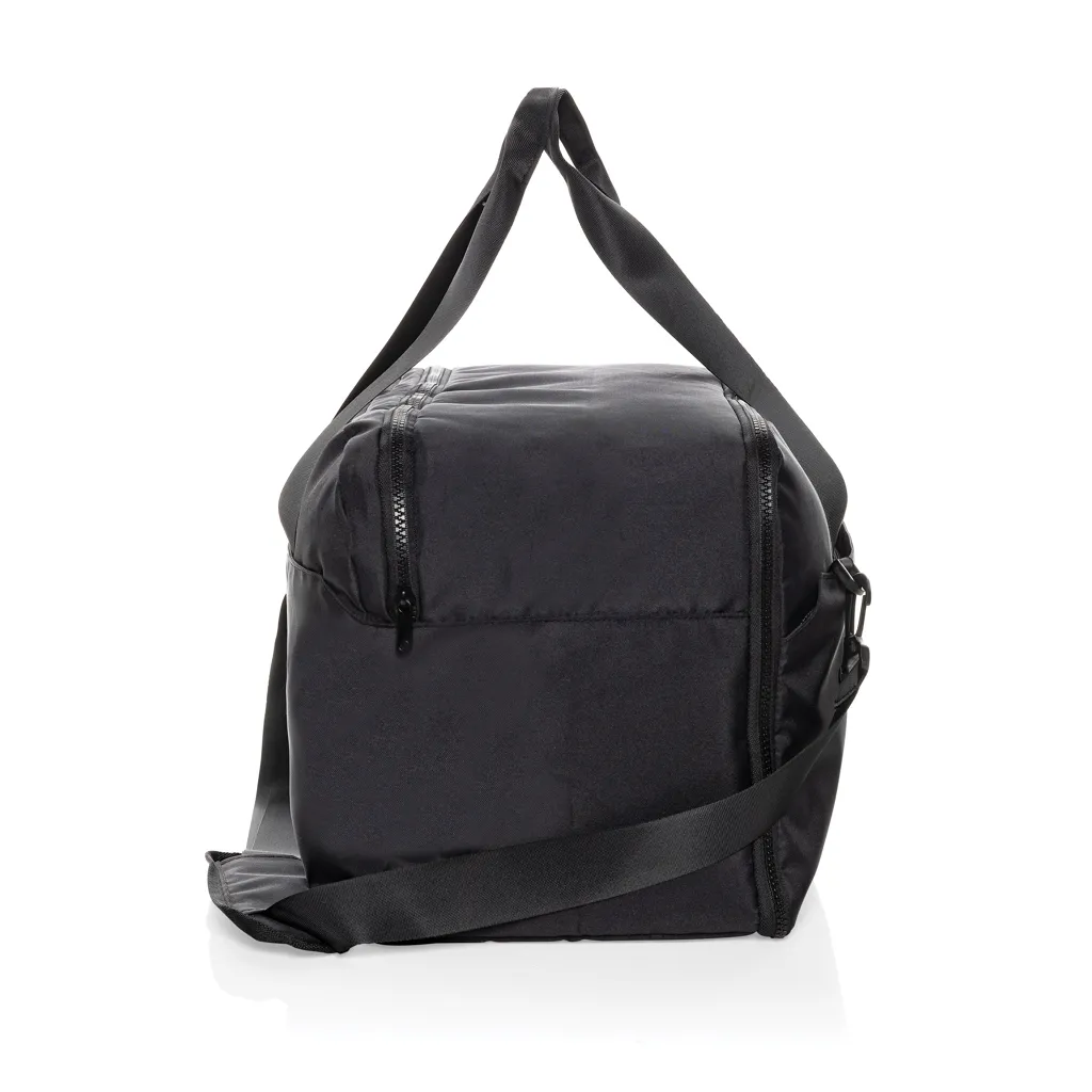 Swiss Peak Aware™ RPET 15,6" Laptop-Wochenendtasche, schwarz – Bild 3