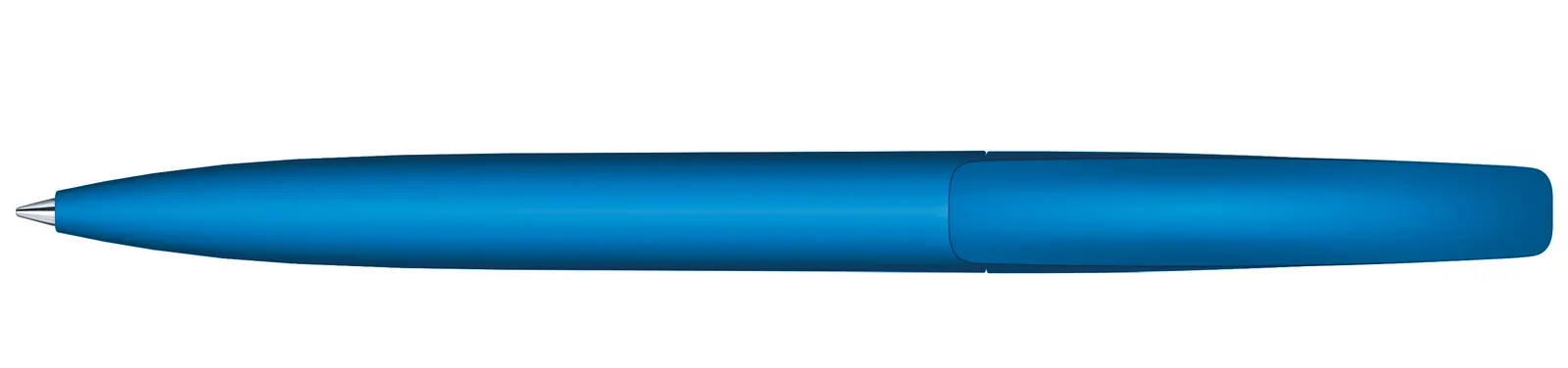 Bridge Soft Touch Drehkugelschreiber, Blau 2935 – Bild 3