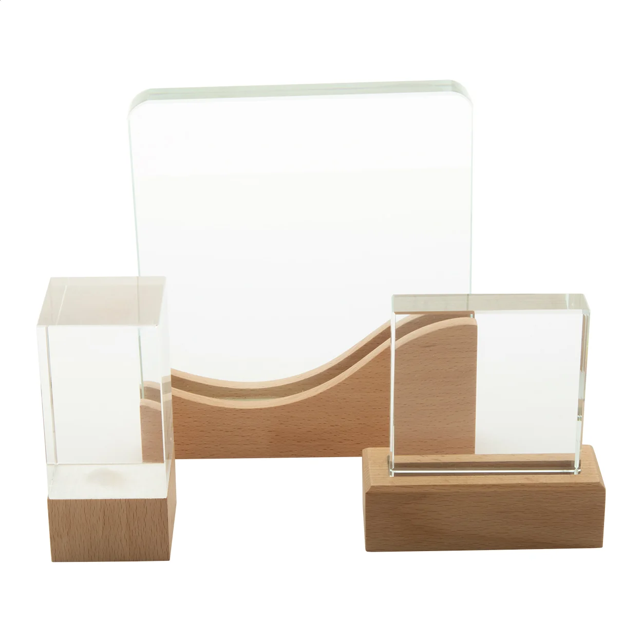 Trophäe Wavofi, natur, transparent – Bild 3