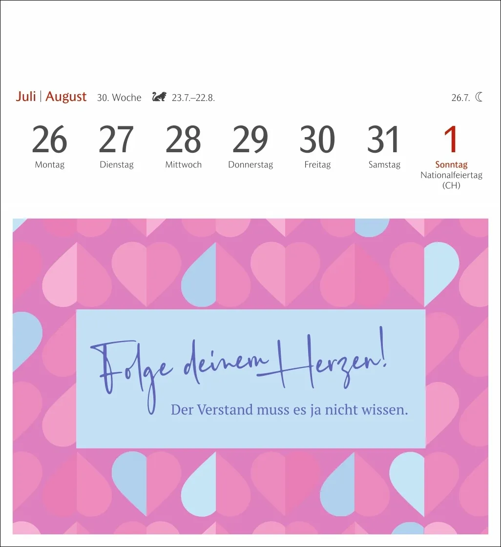 Positive-Sprüche-Kalender Postkartenkalender 2027 – Bild 12