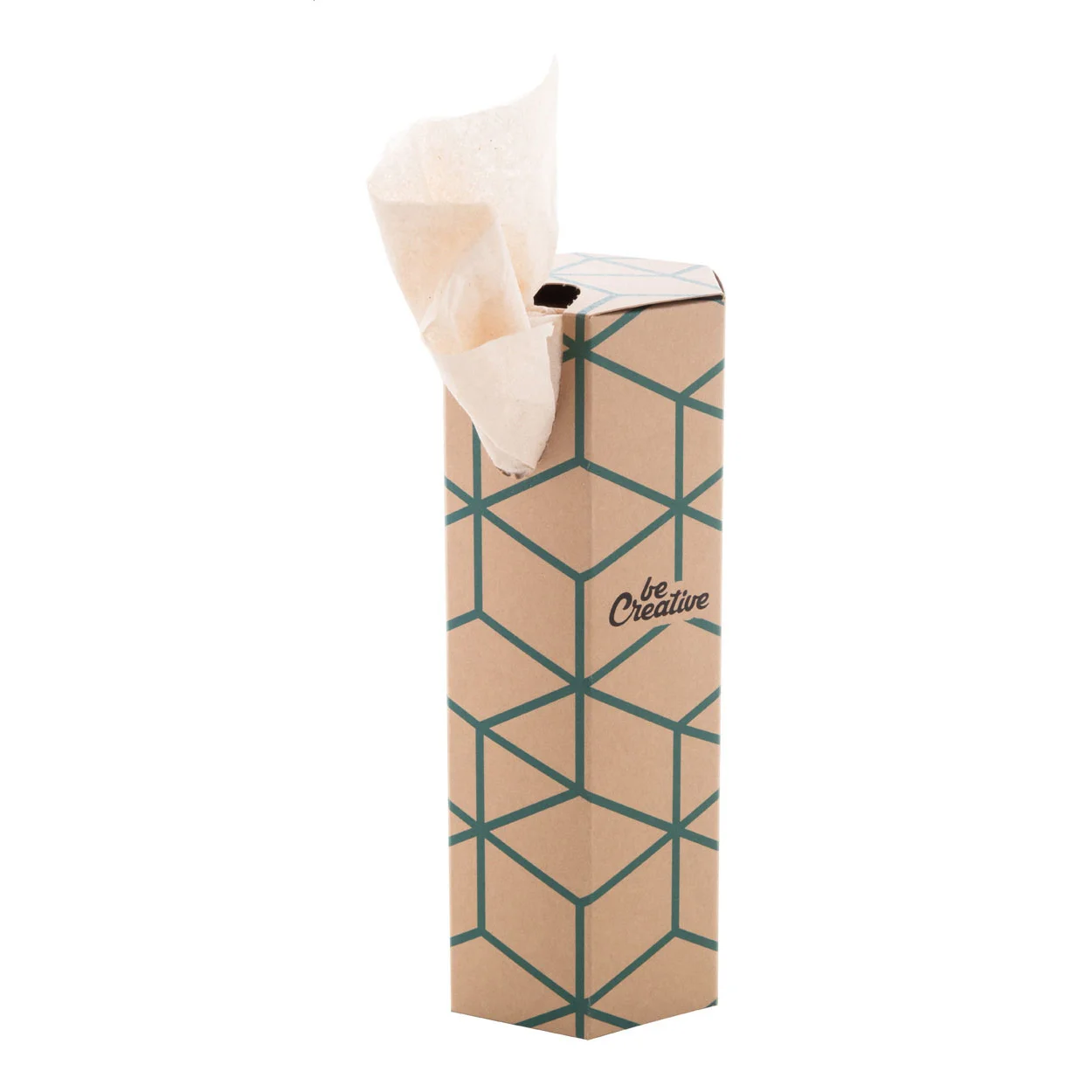 Individueller Taschentuchspender CreaSneeze Hex Eco