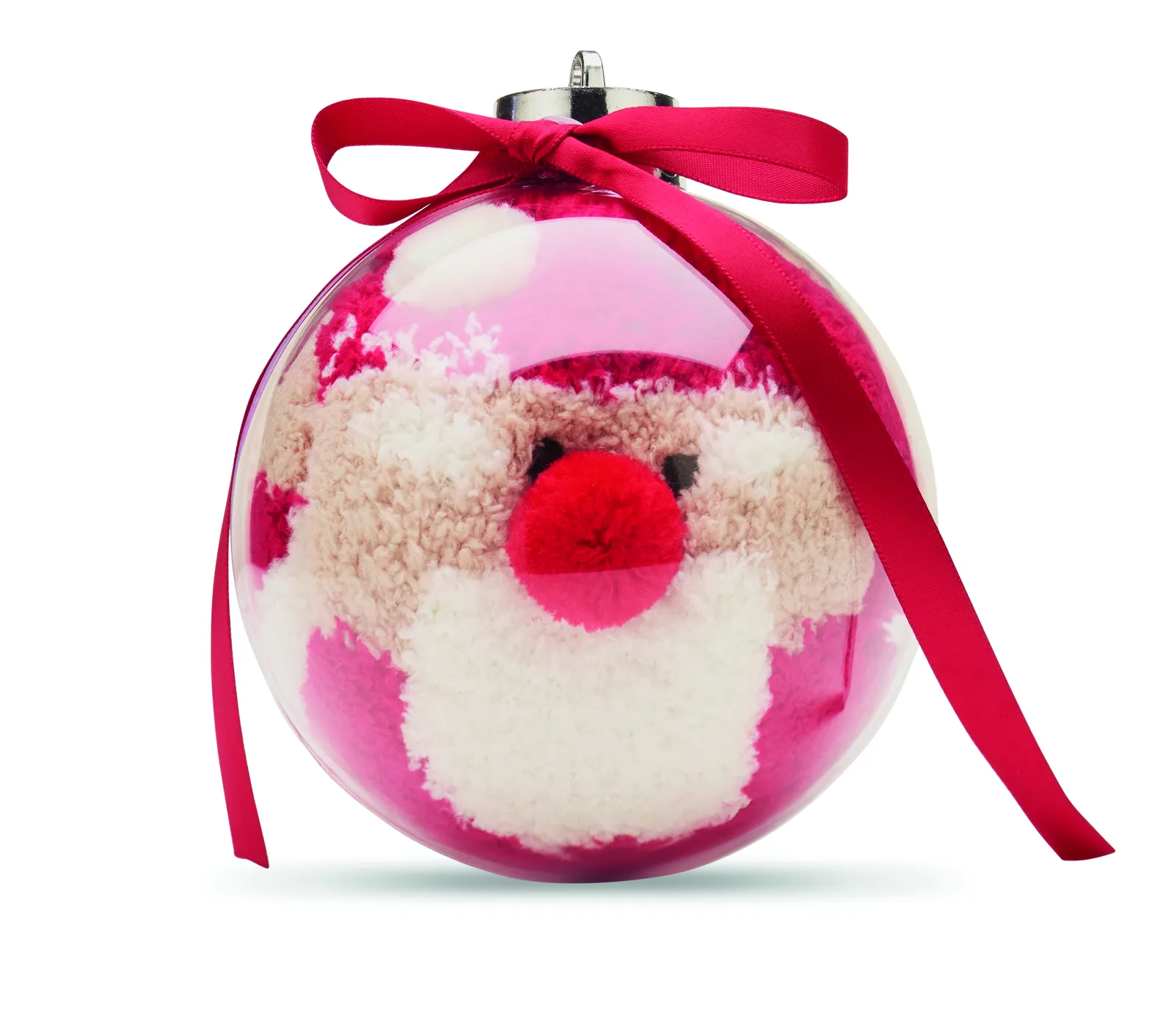 SNUG M Weihnachtsbaumkugel mit Socken, Rot – Bild 5