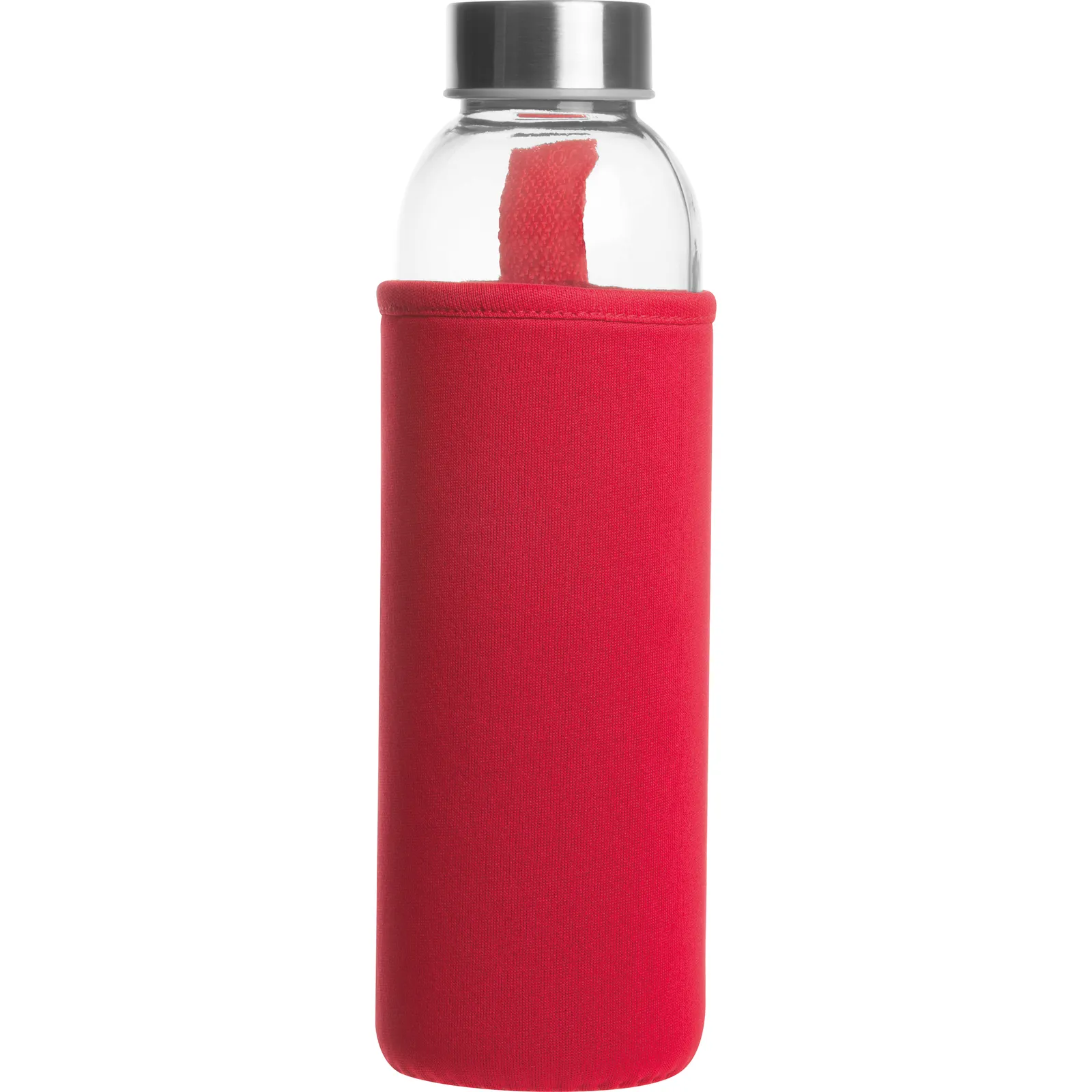 Glasflasche Klagenfurt, rot – Bild 5
