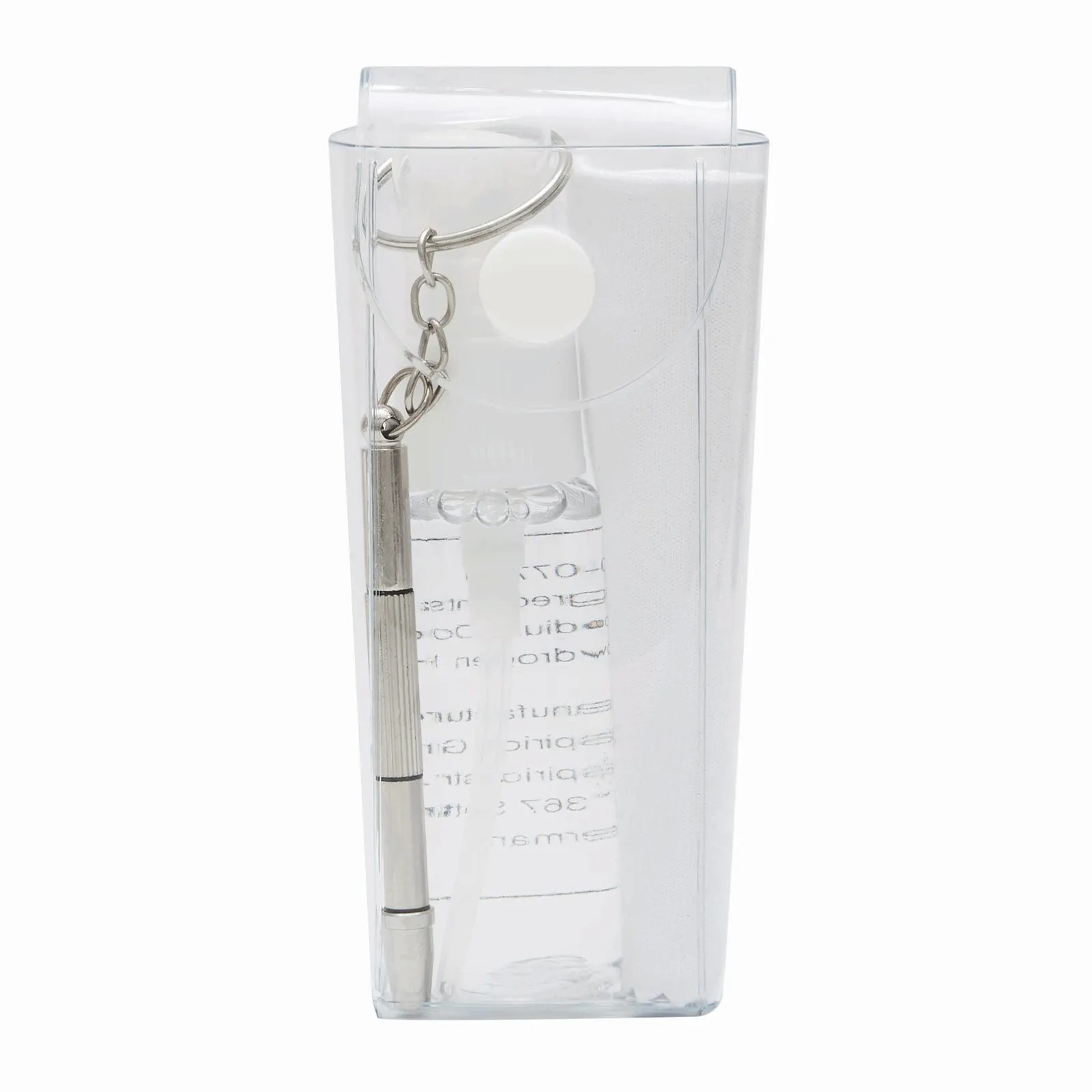 VIEW - Brillen-Reinigungsset transparent, transparent – Bild 3