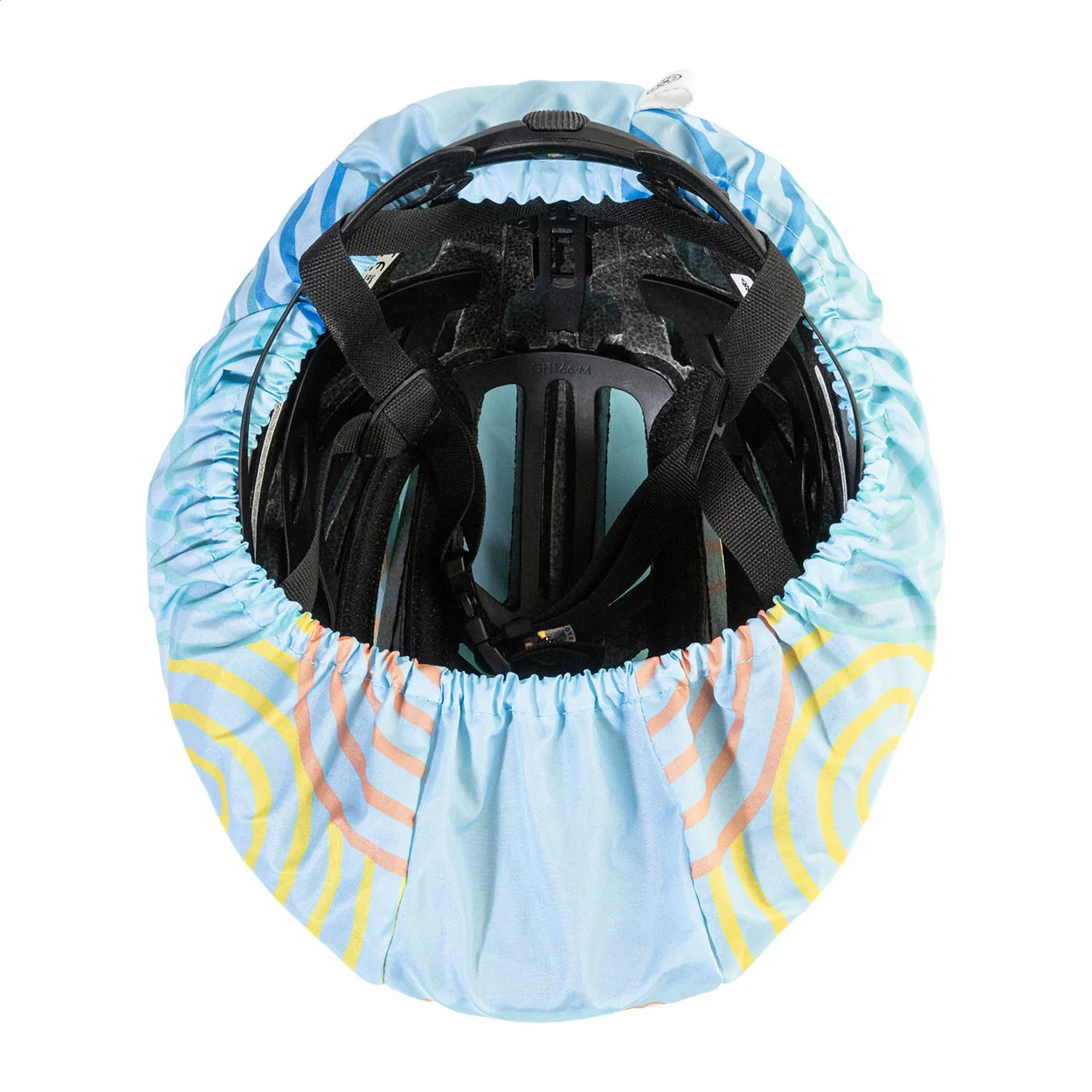 Individueller Helmüberzieher CreaHelm Ride, weiß – Bild 7