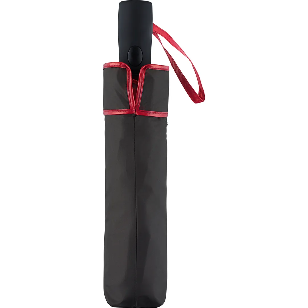 AC-Taschenschirm FARE® Doubleface, schwarz/rot – Bild 3
