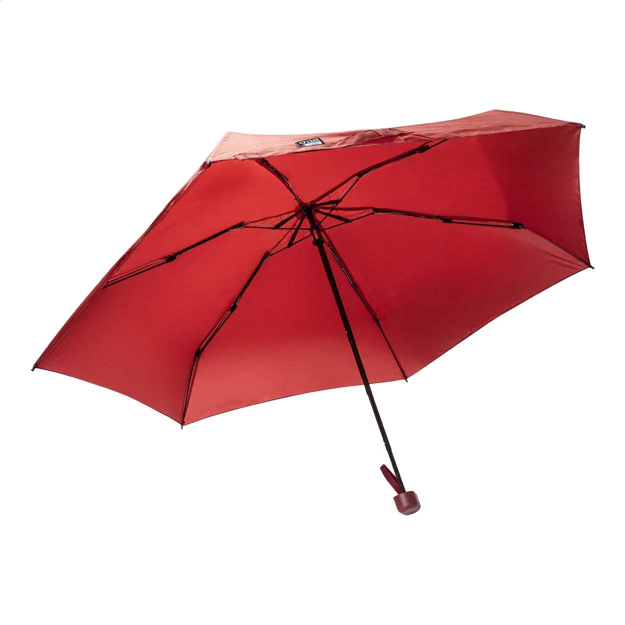 Mini-Taschenschirm Fractus aus RPET, weinrot – Bild 6
