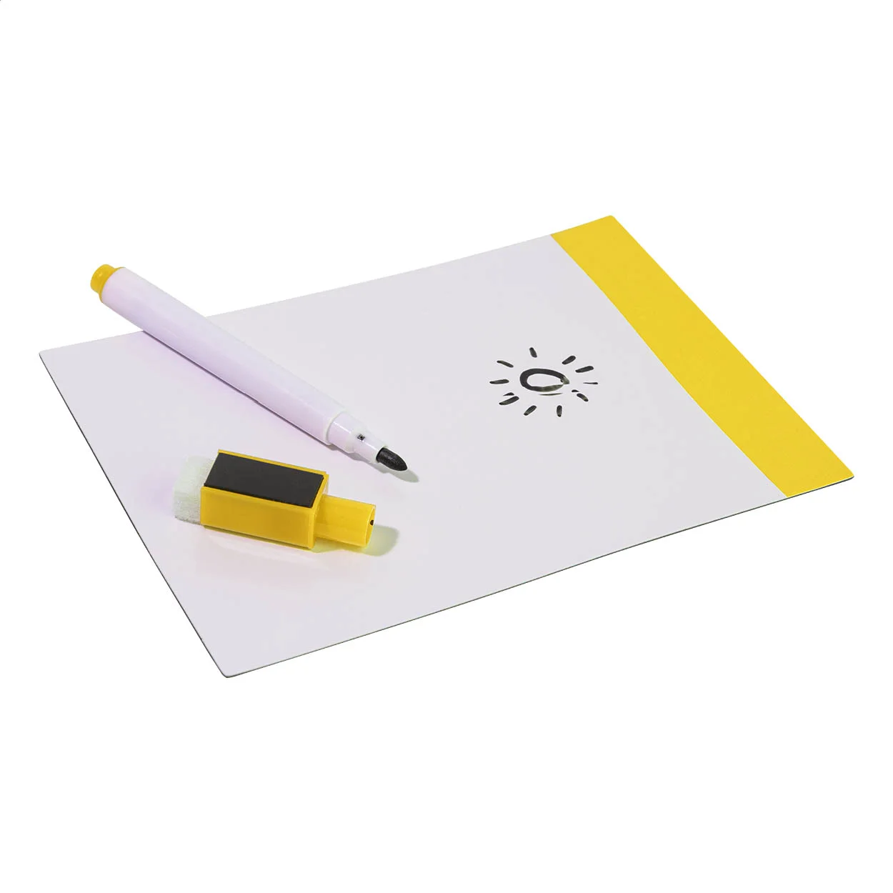 Magnetische Notiztafel Mafri, gelb, weiß – Bild 2