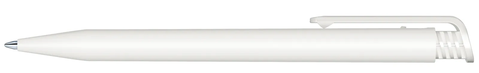 Super Hit Matt Druckkugelschreiber, Weiß – Bild 4