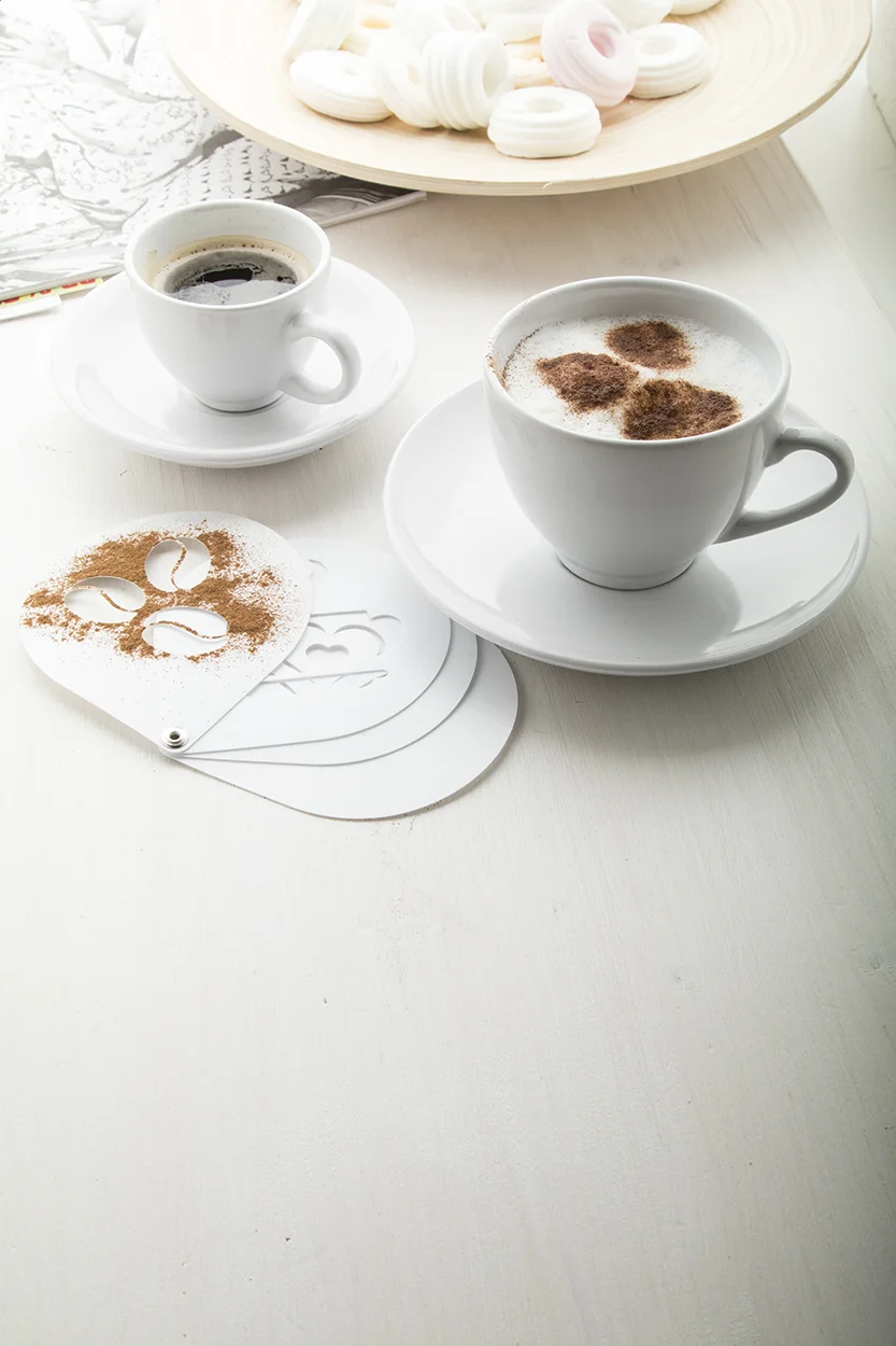 Cappuccino-Set Typica, weiß – Bild 2