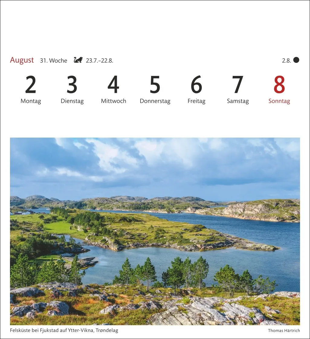 Norwegen Sehnsuchtskalender 2027 – Bild 13