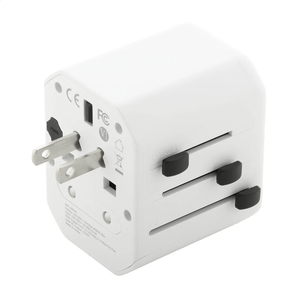 Reiseadapter Jetsetter, weiß – Bild 5